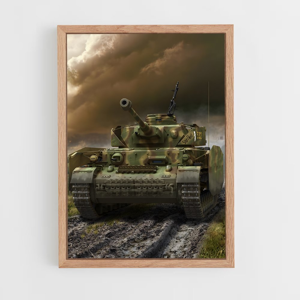 Poster Terrain Boueux – affiche World Of Tanks (vue 4)